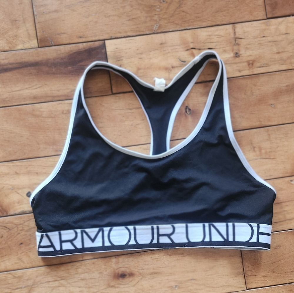 Under Armour Women's/ Youth Black Sports Bra